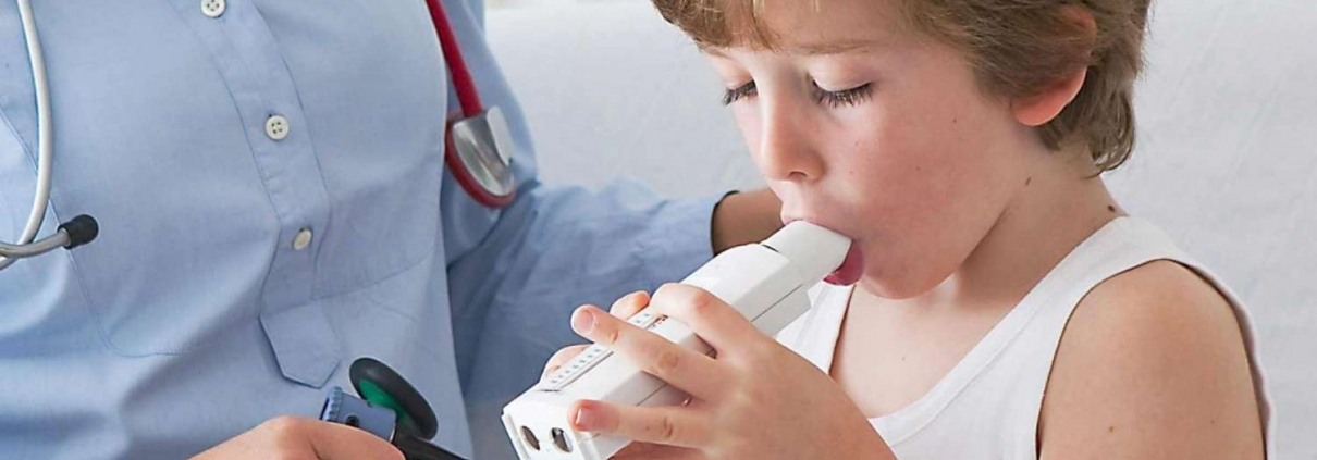 Spirometria per diagnosticare asma